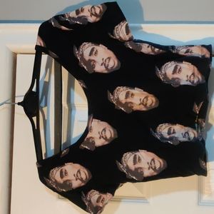 Tupac crop top